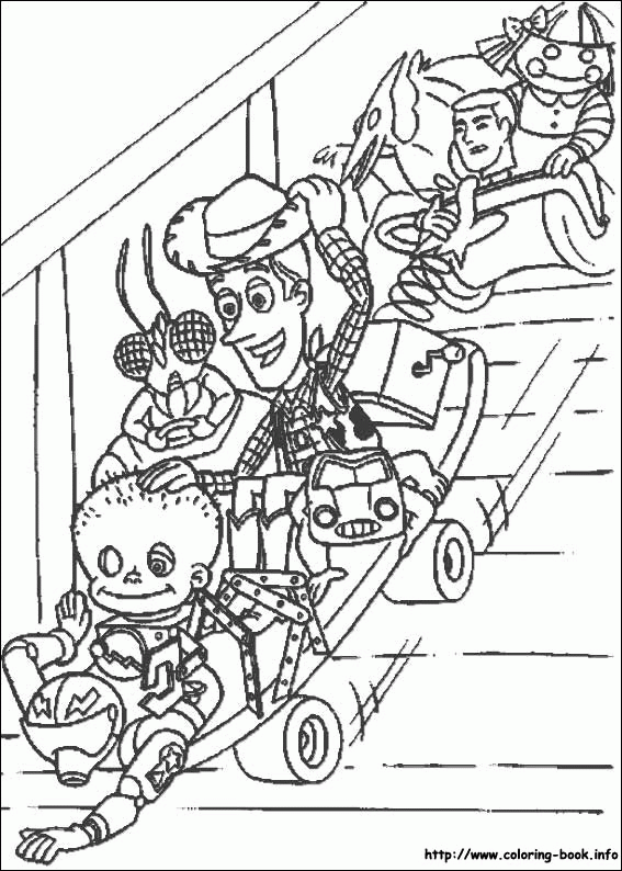Toy Story kolorowanki